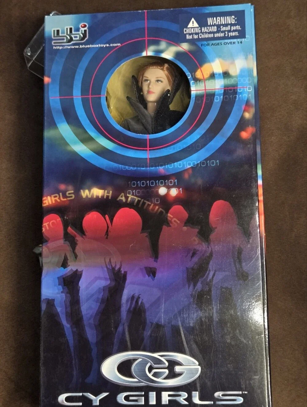 Vintage 2000 Blue Box Toys Cy Girls Agent Jet 1/6 Scale Figure NIB
